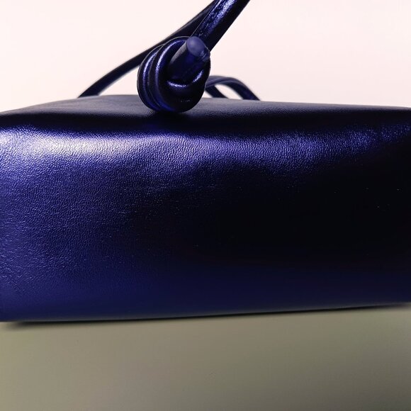 NWT 💥 VERA BRADLEY BLAKE Purple Metallic Leather Small Crossbody Bag - Picture 9 of 11